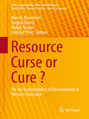 cover image of Resource Curse or Cure ?